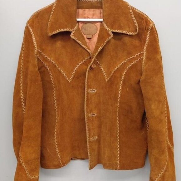 Jackets & Blazers - Vintage Suede Jacket - Whipstitch. Handmade